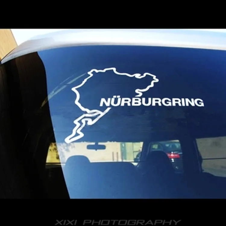 JL 20 см * 14 Nurburgring Германия забавные наклейки для стайлинга автомобилей аксессуары