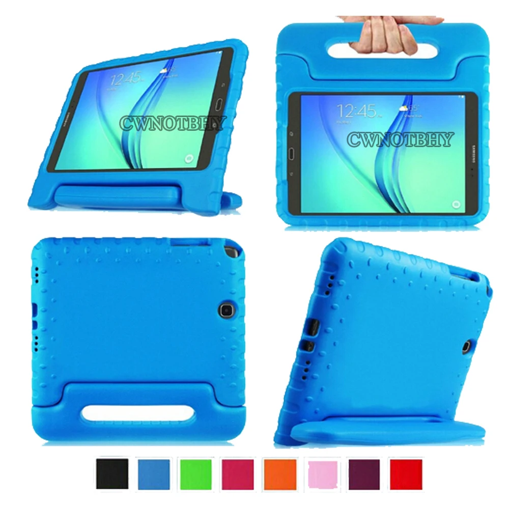 

For Samsung Galaxy Tab A 9.7" T550 T555 P550 P555 Kids Shockproof EVA Portable Handle Stand Holder Case Full Body Protection
