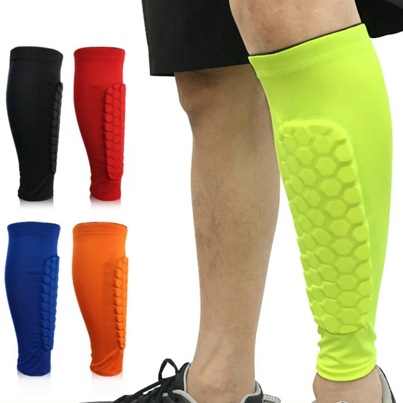 

1Pcs Compression Running Calf Leg Sleeve Football Shin Guard Cycling Leg Warmers Soccer Sport Legwarmers Basketball Knee Pads