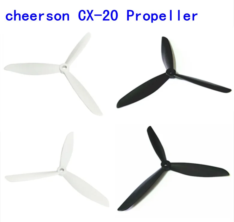Cx 20 CX20 CX-20 cheerson Обновление лопастей пропеллера 4 лопасти cx-20 части | Игрушки и хобби