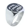 Support Dropship New Letters Ring 316L Stainless Steel Fashion Jewelry Party Ring 2