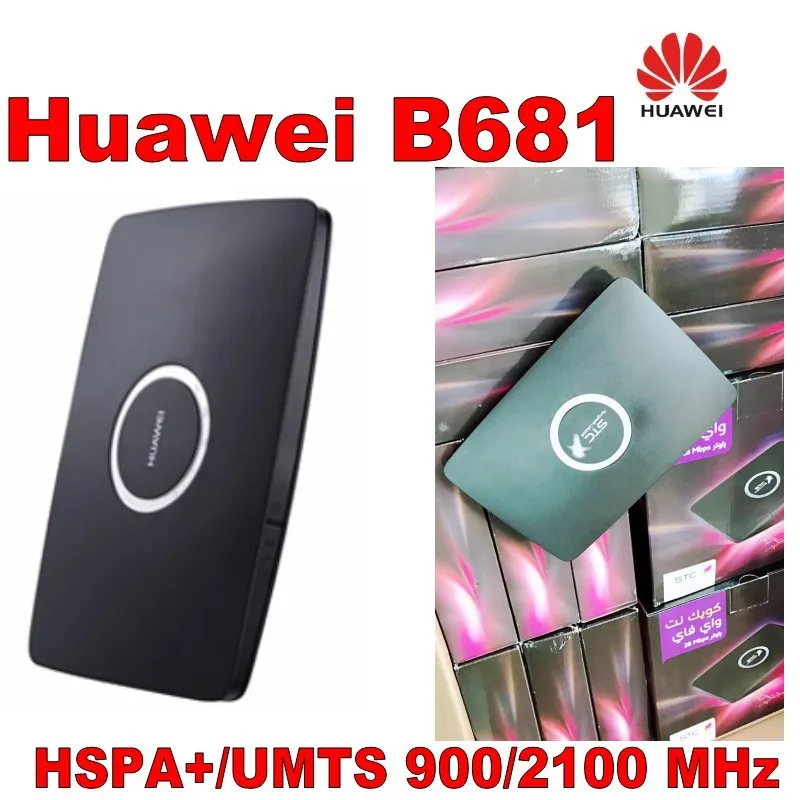 10 шт. беспроводные маршрутизаторы Huawei B681 3G UMTS HSPA WCDMA 28 8 Мбит/с|Беспроводные