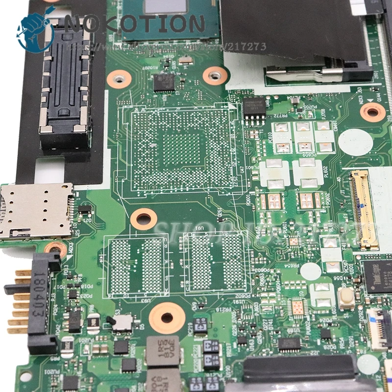 Promo  NOKOTION 01HW527 CT470 NM-A931 main board For lenovo Thinkpad T470 Laptop Motherboard SR2EY I5-6200