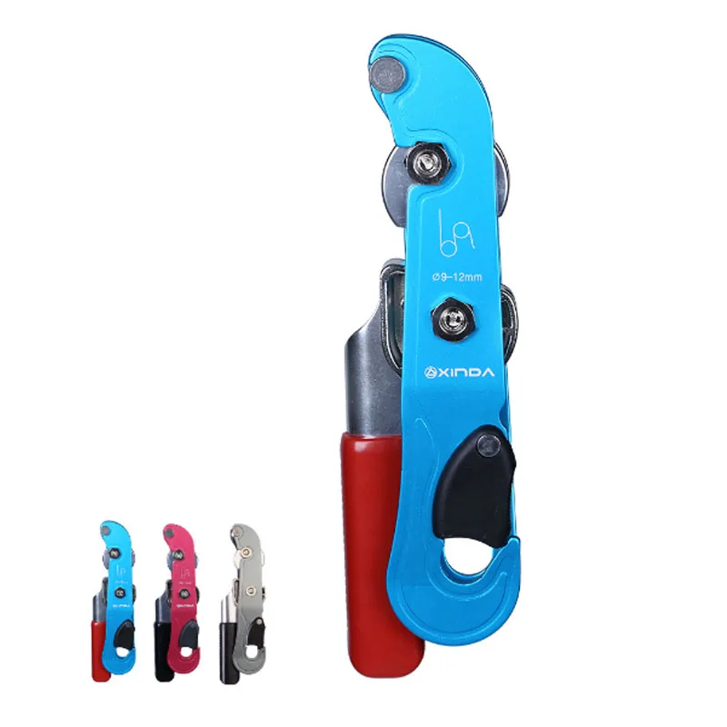 

P141 outdoor Stop Manual control Descender outdoor rock climbing Slow down Life-saving equipment protection Downhill Climbing