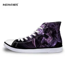 FORUDESIGNS Cool Harley Davidson Printed Men's High Top Canvas Shoes Casual Men Lace-up Vulcanized Shoes for Male Zapatos Man FORUDESIGNS Cool Harley Davidson Printed Men's High Top Canvas Shoes Casual Men Lace-up Vulcanized Shoes for Male Zapatos Man
