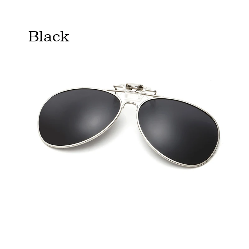 

Polarized Clip on Sunglasses clip on glasses oversize Polaroid Lens Men Women mirror clip Sun Glasses Night Vision Driving