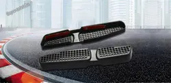 Более моды для Skoda Octavia MK3 A7 2015 2016 2017 место под тепла пол Кондиционер AC Vent Выход Защита от пыли крышка отделка