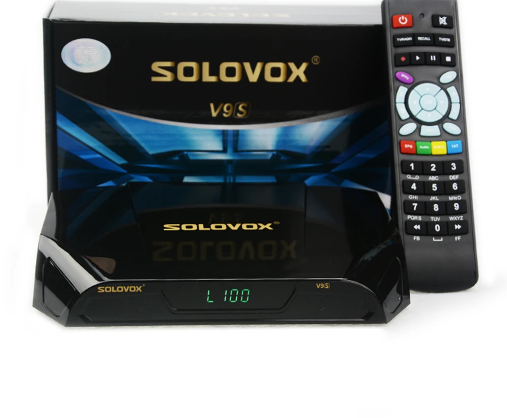 Solovox V9S HD DVB S/S2 спутниковый Full HD 1 год 7 Clines CCCam рецептор Поддержка power VU Youtube M3U Xtream Wifi для Европы