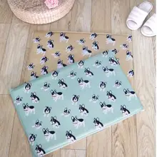 40*60 см Прекрасный товары для собак узор двери коврики гостиная ковры pet противоскользящий, для дома мягкий бархат