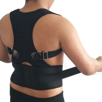 Adjustable Upper Back Shoulder Support Posture Corrector Adult Children Corset Spine Brace Back Belt Orthotics Back Support