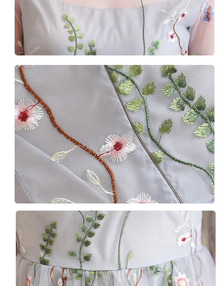 Fitaylor 2018 Fashion Embroidery Floral Plus Size Women Dress For Summer Casual Long Dress Vintage Evening Party Dresses Mujer Fitaylor 2018 Fashion Embroidery Floral Plus Size Women Dress For Summer Casual Long Dress Vintage Evening Party Dresses Mujer