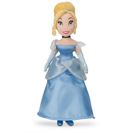 Новая принцесса Красавица и Чудовище Белль Золушка Pocahontas Brave плюшевые куклы для девочек детские мягкие игрушки - Цвет: Cinderella