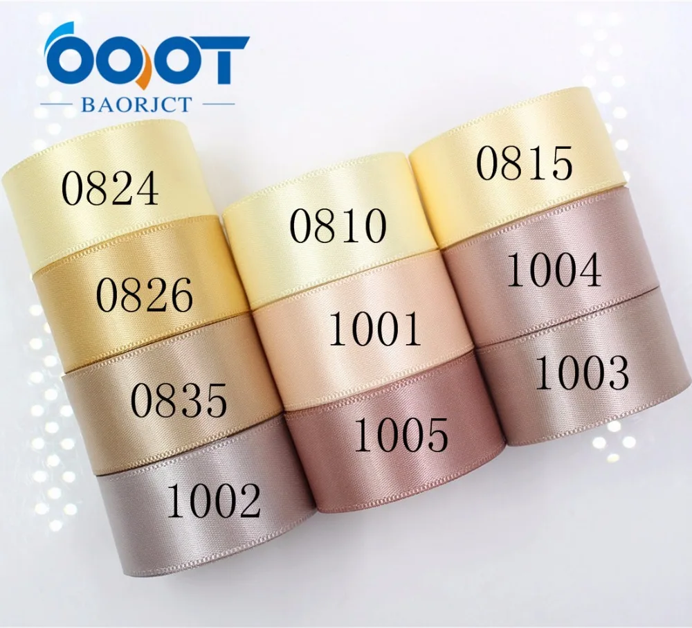 

184062,1'' 25mm 10yards Solid color satin ribbon,DIY handmadeHair accessories Material wedding gift wrap,Baking cake decoration