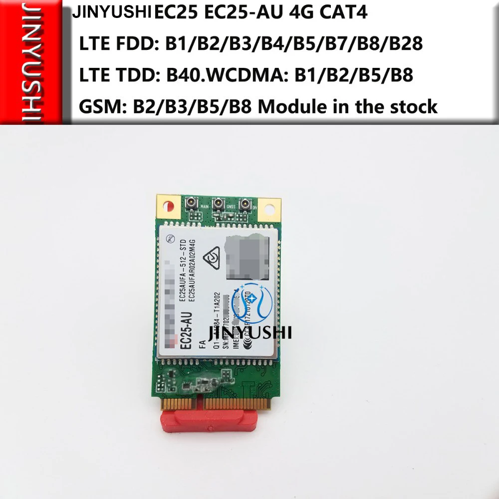 EC25 EC25-AU MINI PCIE FDD-LTE/TDD-LTD B1/B2/B3/B4/B5/B7/B8/B28/B40 CAT4 поддержка gps ГЛОНАСС, BeiDou, Galileo и QZSS