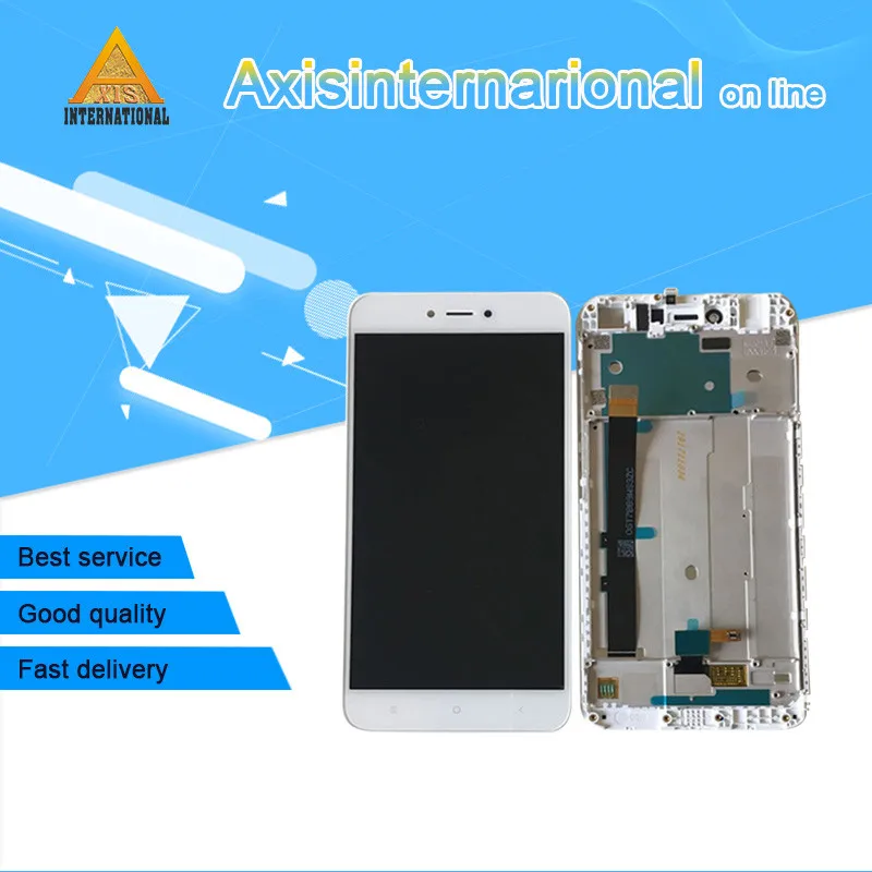 

Original new Axisinternational For 5.5" Xiaomi Redmi Note 5A Redmi Y1 Lite/Y1 LCD screen display+touch panel digitizer frame