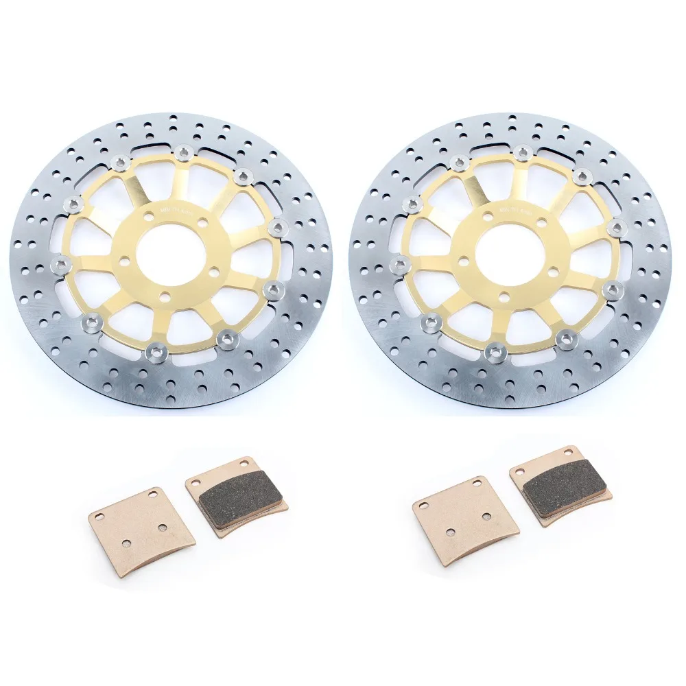 BIKINGBOY Front Brake Disks Discs Rotors Pads For GSX 600 750 F GSX600F GSX750F 1989 1990 1991 1992 1993 1994 1995 1996 1997 | Автомобили