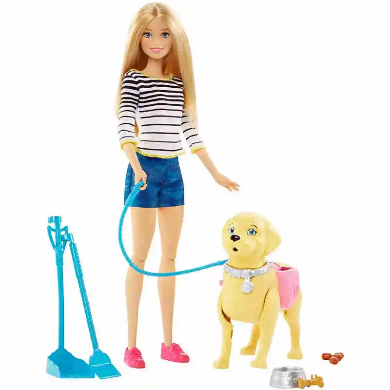 Original Barbie Authorize Brand Fashion Dolls Bicycle Model Dog Toys for Children Riding Girl Birthday Gift Boneca Juguetes