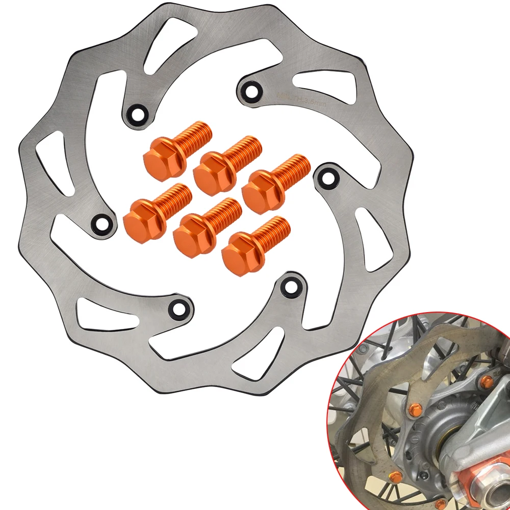 orange rotor bolts