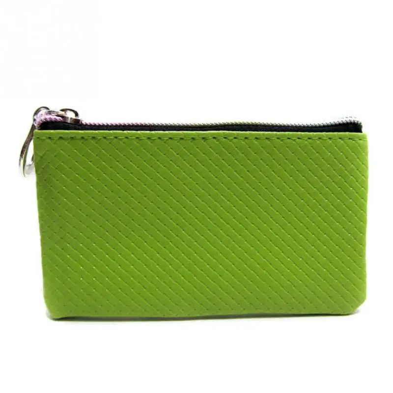 

Zipper PU Leather Mini Coin Purse Small Money Men Women Change Coin Purse Crocodile Print Wallet Holder Female Male Pouch