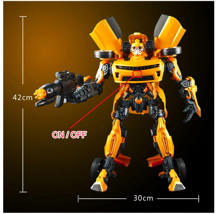 Hot sale 42cm Robocar Transformation Robots Car model Classic Toys Action Figure Gifts For Children boy toys Music car model 11