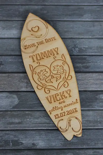 Custom Surfboard Wedding Save The Date Magnets Personalized Custom Surfboard Wedding Save The Date Magnets Personalized Nautical Invitation Beach Favors