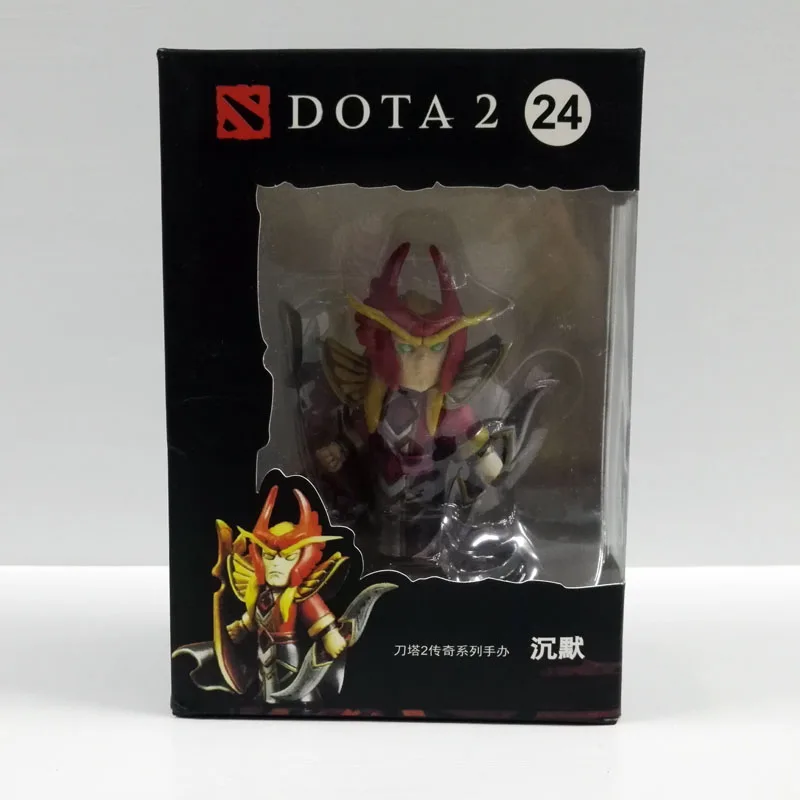  Game Dota 2 Model Soul Guard Silence SNK King Leoric Juggernaut Windranger Action Figure 5pcs Style