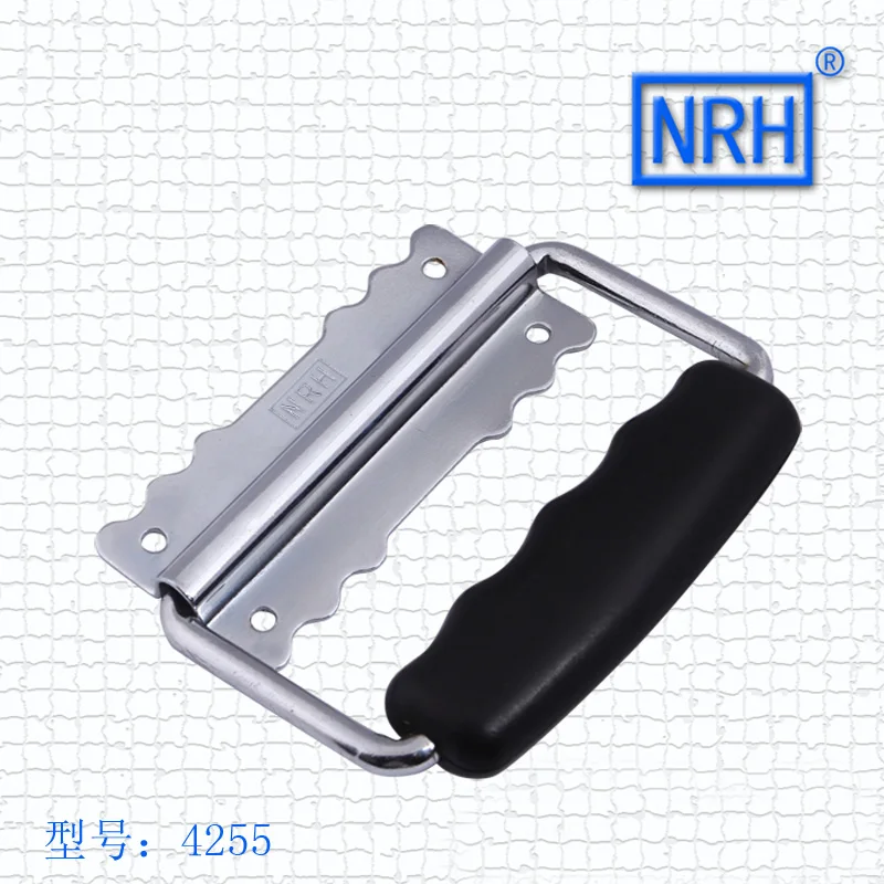 

NRH4255 instrument box handle Aluminum box handle Luggage handle Handle cash box Chrome plated iron