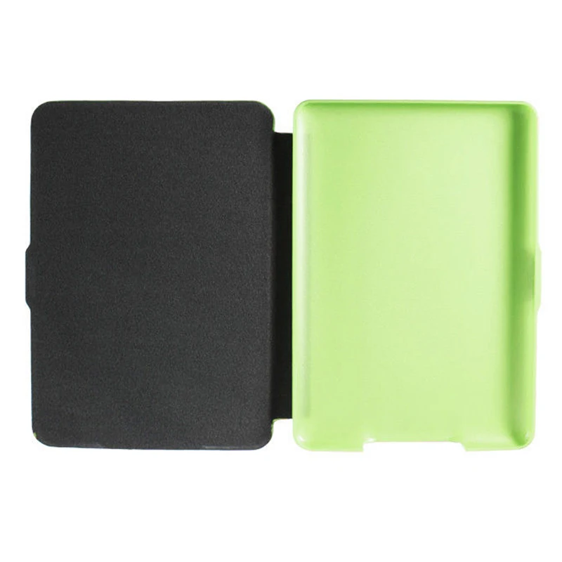 Оптовая продажа магнитная PU кожаный чехол slim для Amazon Kindle Paperwhite (крест-накрест, зеленый)