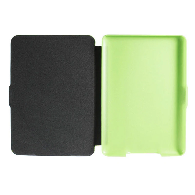 

Wholesale Magnetic PU Leather Cover Case slim for Amazon Kindle Paperwhite (Cross pattern, Green)
