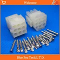 63080 9 Pin/weg 6 3mm pitch Elektrische steckverbinder kit (Gehäuse + Terminal) für auto/boot/motorrad ect-in Steckverbinder aus Licht & Beleuchtung bei