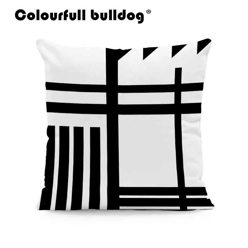 الأطفال بسيطة مرسومة باليد الكرتون الحيوانات وسادة وسادة حالة الشمال نمط الغابات الدب وسادة غطاء خزانة أسد الجبل