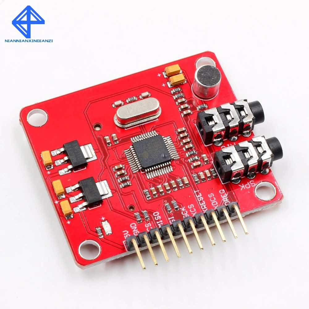 

VS1053 VS1053B MP3 Module For Arduino UNO Breakout Board With SD Card Slot Ogg Real-time Recording For Arduino UNO