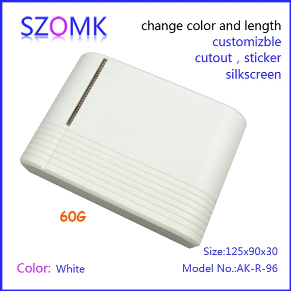 

1 piece free shipping Ic access plastic box 125 x 90 x 30 mm electronics project box plastic enclosure