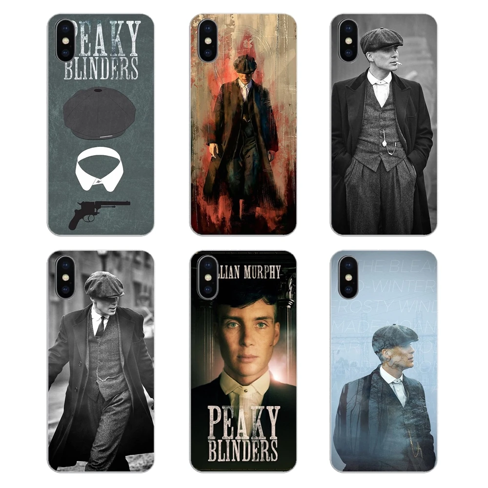 For Apple iPhone 4 4S 5 5S 5C SE 6 6S 7 8 X XR XS Plus MAX Silicone Phone Case Cover Peaky Blinders Tommy Shelby Printed TV Show |