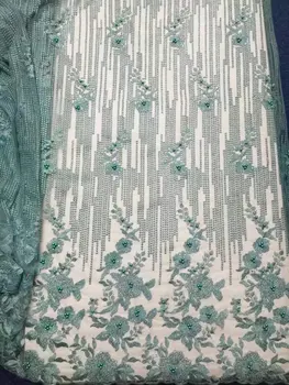 

an Embroidered French Lace Fabric For Wedding