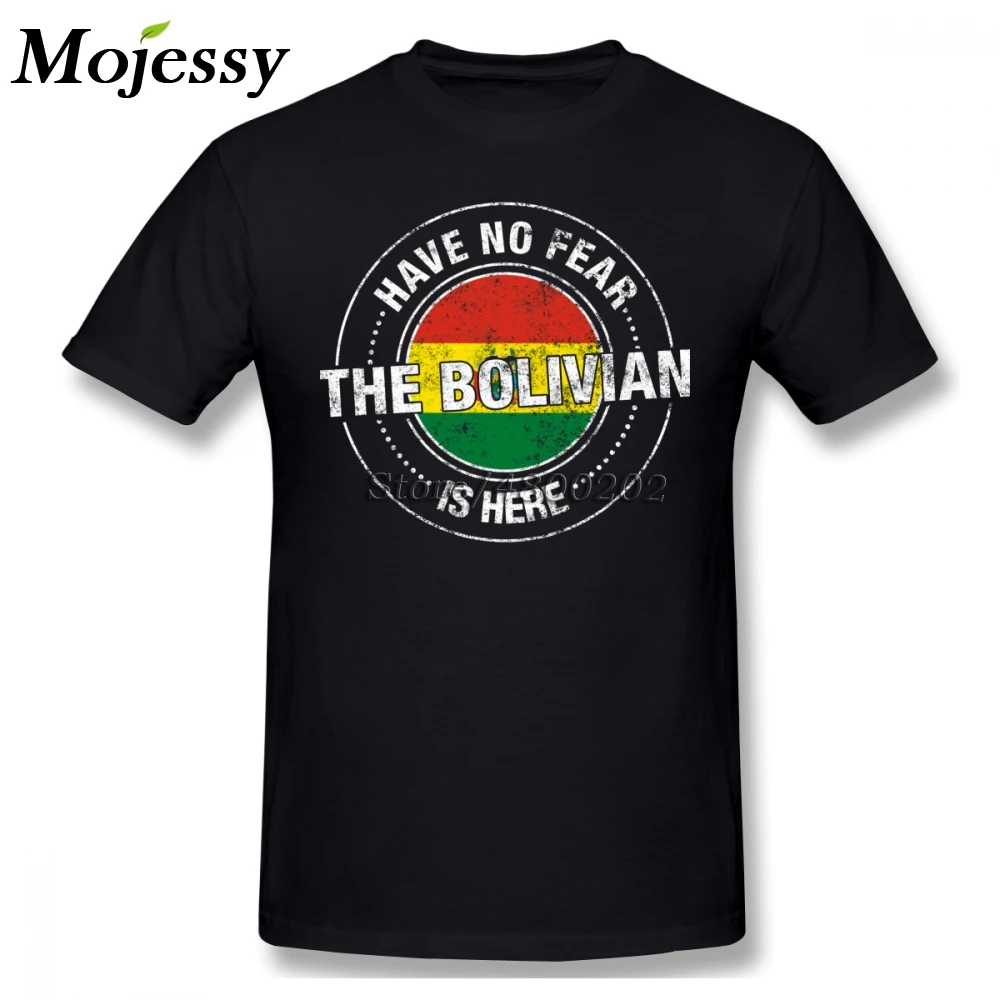Bolivian Bolivia Flag T-Shirts Tee For Men Plus Size 5XL 6XL Group Top | Мужская одежда