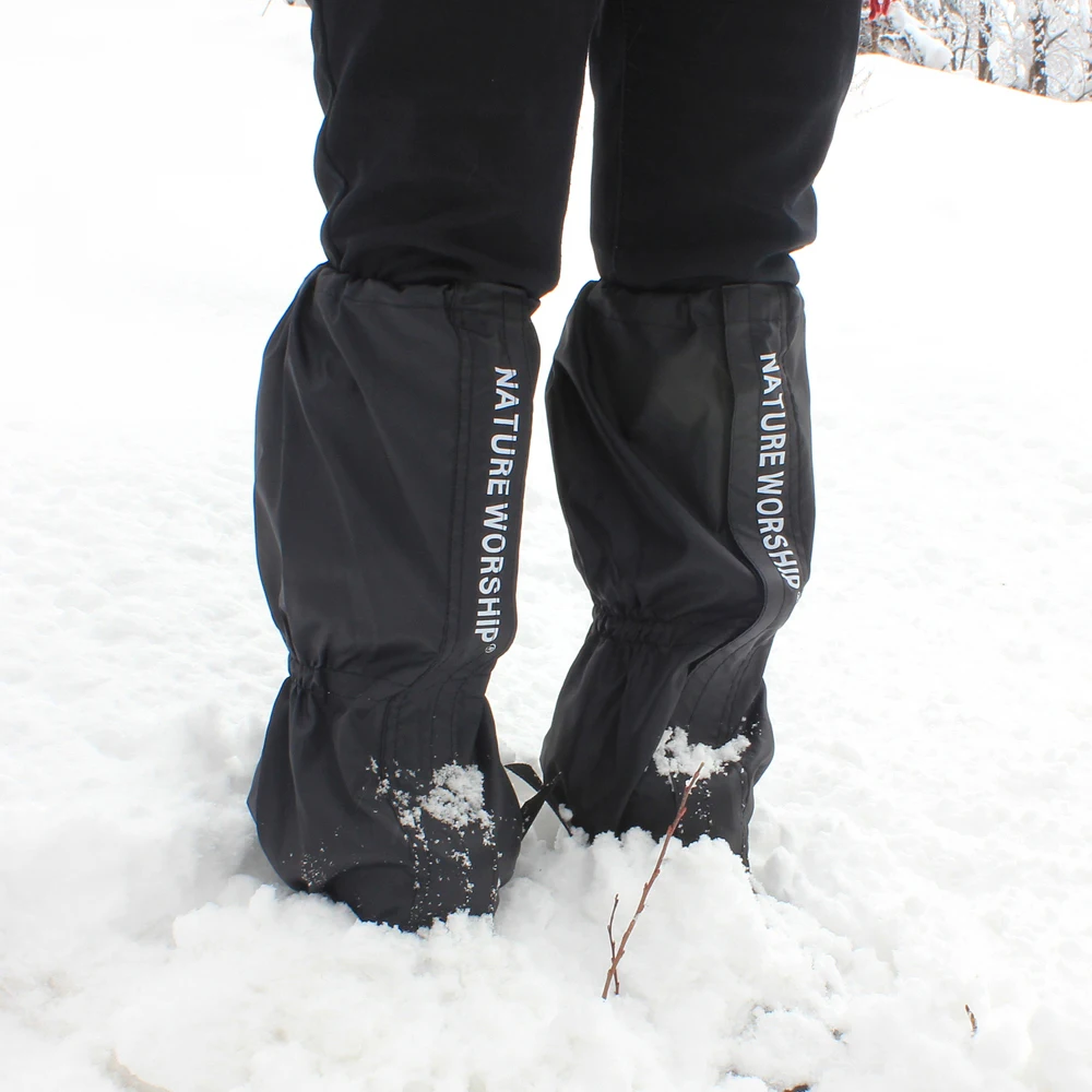 Waterproof Leg Gaiters 1 Pair for Outdoor Activities