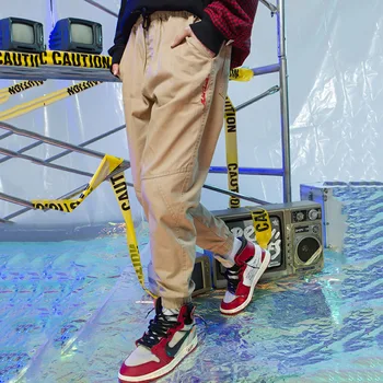 

Streetwear Fashion Hip-hop Cargo Pants Women Loose Trousers 2019 New Arrival American Style Casual Harajuku Womens Harem Pants
