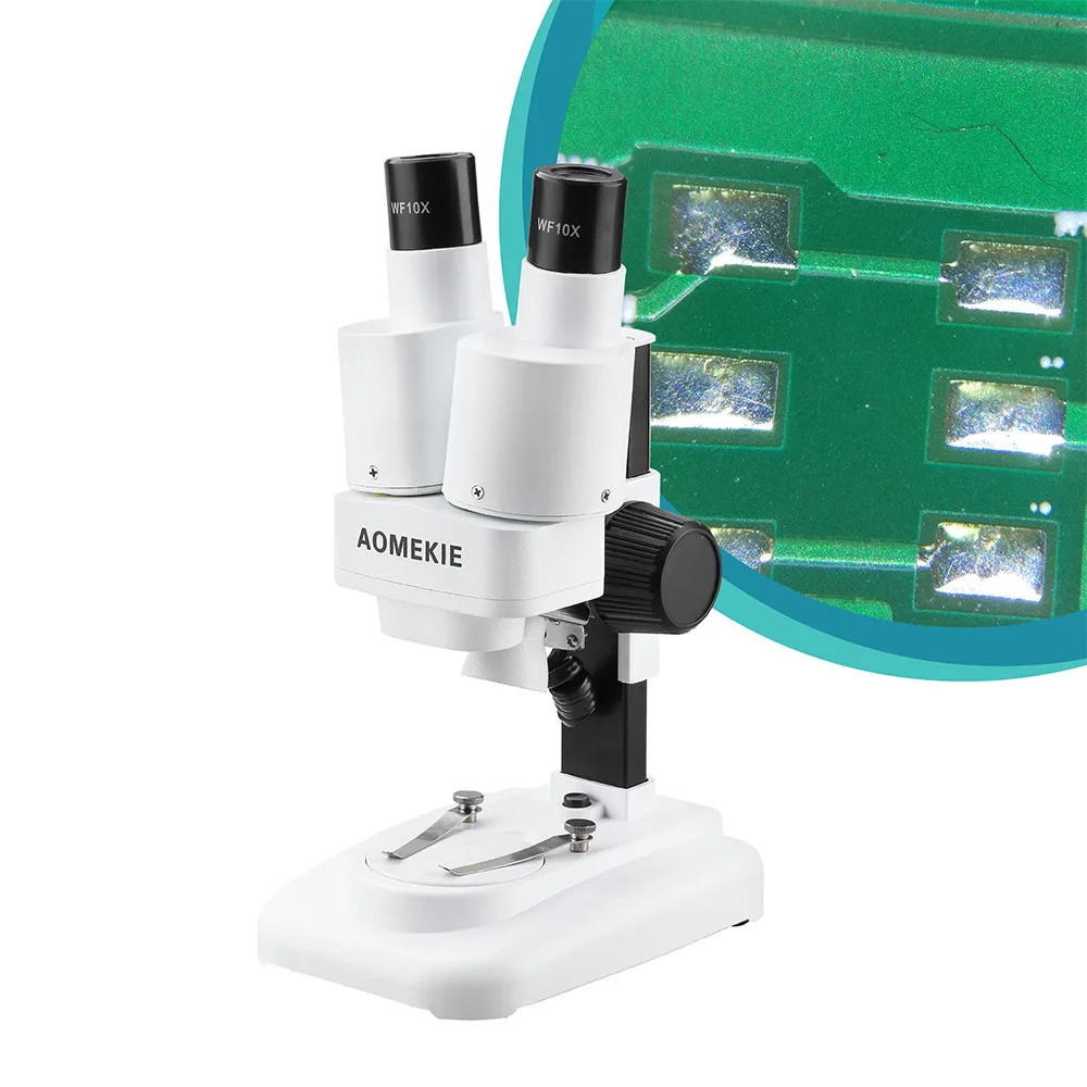 AOMEKIE-20X-Binocular-Stereo-Microscope-LED-PCB-Soldering-Tool-Mobile-Phone-Repair-Slides-Mineral-Watching-Microscope