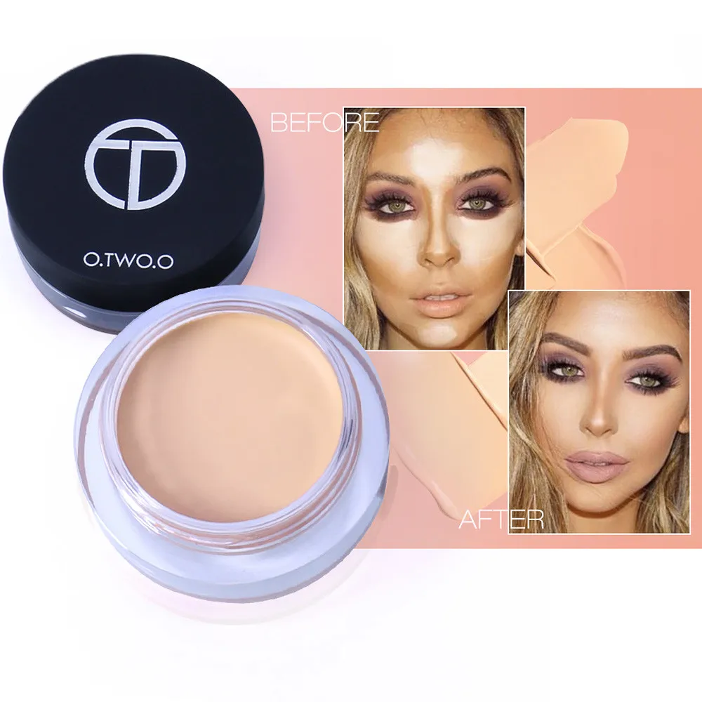 Монохромный Цвета FaceConcealer тональный крем в виде черных глаз акне уплотнение палитра идеальную основу камуфляж контур Palette20