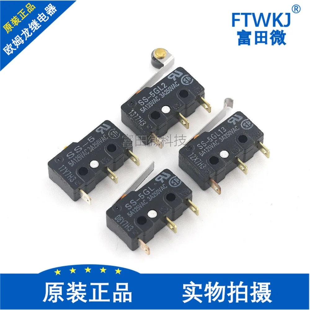 

SS-5 SS-5GL SS-5GL2 SS-5GL13 Switch Mini Limit Switch For 3D Printer Black Endstop Com-NC-NO 3Pin End Stop Switch 3A 250V