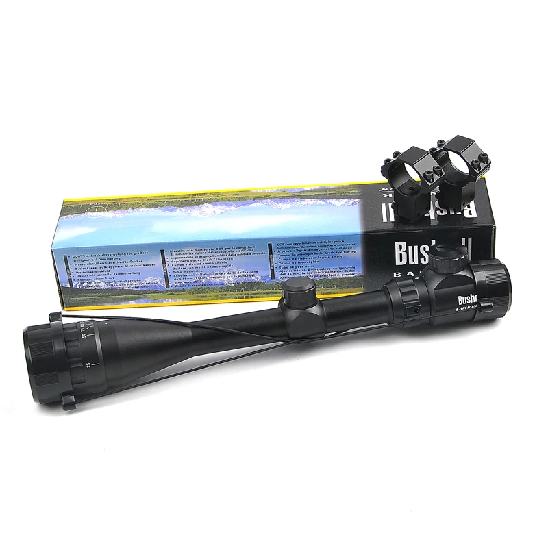 4-16X40 AOEG Riflescope охотничий подсвечиваемый зеленый и красный точечный прицел Crosshair прицел для страйкбола пневматические пистолеты Caza