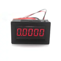 5 цифр 0-3.0000a DC Амперметр цифровой усилитель Ампер метр панели красный светодиод электрический ток тестер Датчик Мониторы Встроенный шунт