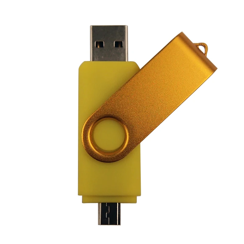 Металлический флеш-накопитель Memorias USB Creativas с логотипом на заказ, флеш-накопитель Usb 4 ГБ 8 ГБ 16 ГБ 32 ГБ OTG USB 2,0, флешка для телефона