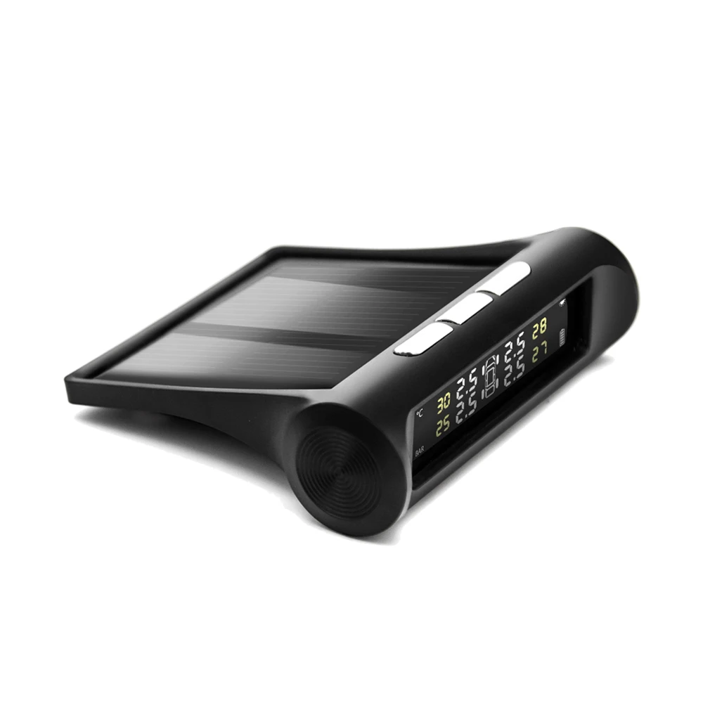 Riboton Smart Car TPMS система контроля давления в шинах Солнечная энергия цифровой ЖК