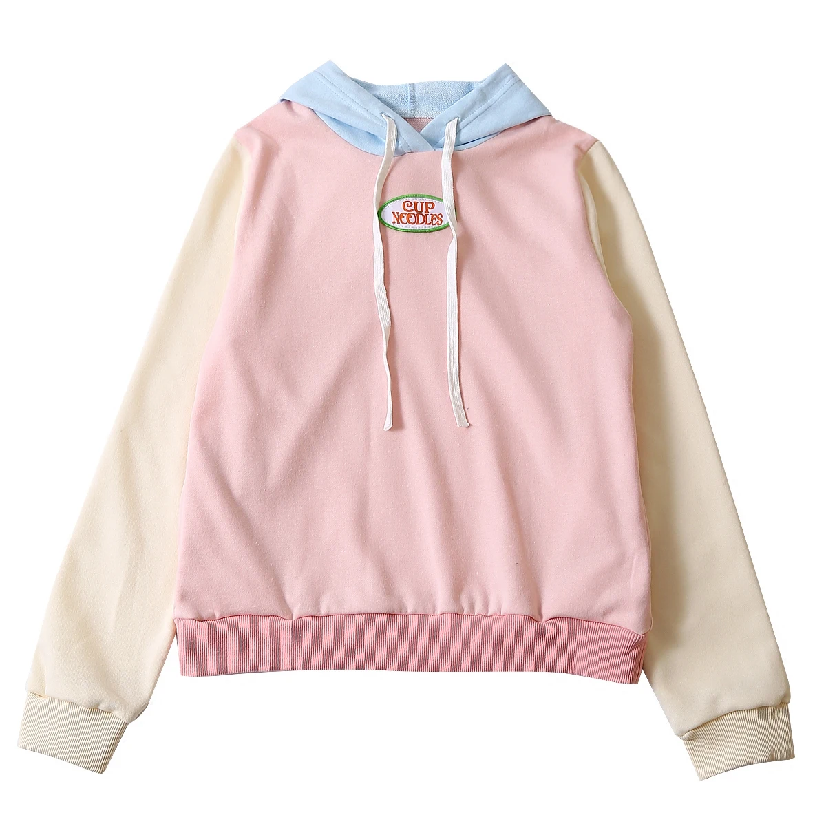 Cute Oversized Sweatshirt For Girls – Preppy Hooded Fleece Pullover, Long Sleeve, Trendy Fall Top