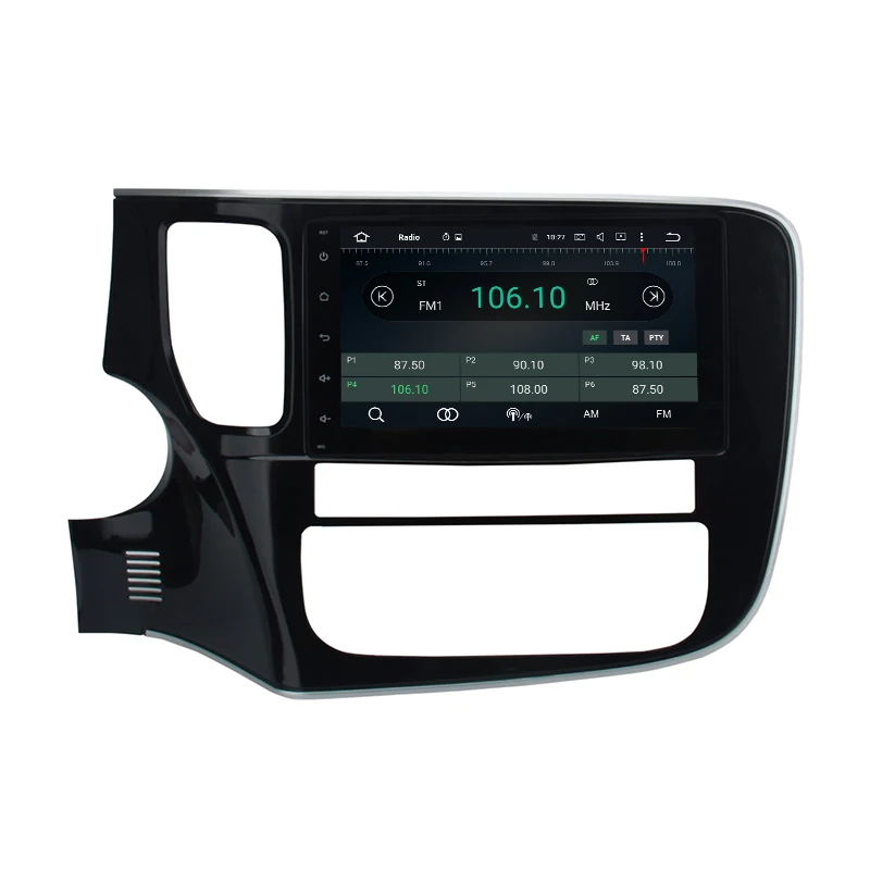 Cheap Octa core PX5 Android 8.0 car radio gps for mitsubishi outlander 2013-2017 with 4G RAM 32G ROM wifi 4g usb Auto Stereo Multimed 4
