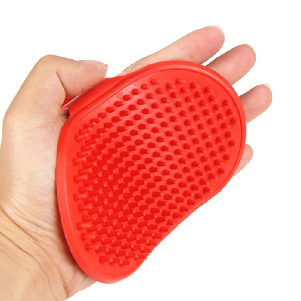 

Pet Dog Cat Bath Brush Comb Rubber Glove Hair Fur Grooming Massaging Massage Mit Hot Sale Magic Strong Decontamination BathBrush