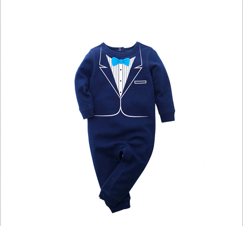 Манипуляция одежда для малышей Комбинезоны для малышек осень Roupas детские халаты Комплект одежды для мальчиков из хлопка для новорожденных
