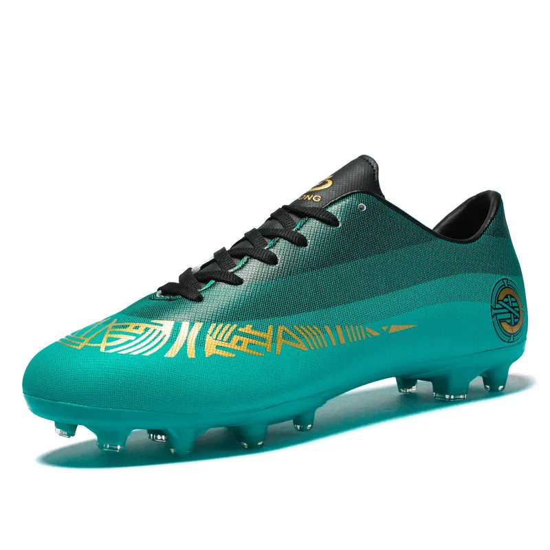 

FANCIHAWAY Football Boots Superfly AG Soccer Cleats Men Sport Sneakers Kids Trainer New indoor Cheap 12 Turf Soccer Shoes TF